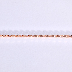 Цепочка из красного золота 585 пробы плетение Якорь станочное длиной 50 см (Вес: 4,82 гр.)