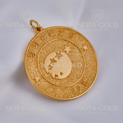 Золотая медаль монета Only Orion (Вес 38,5 гр.)
