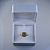 Мужское кольцо-печатка из матового золота с рельефной площадкой (Вес: 10 гр.)