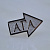Серебряный значок с логотипом фирмы (Вес: 1,4 гр.)