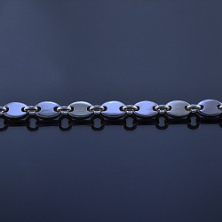 Серебряная цепочка эксклюзивное плетение Семя (Вес 28 гр.)