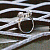 Золотое подвижное кольцо-штанга на заказ (Вес: 12,5 гр.)