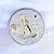 Сувенирная медаль Маленький принц из серебра с позолотой и гравировкой