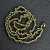 Женская цепочка на тело из золота плетение Французское с шариком на заказ (Вес 33 гр.)
