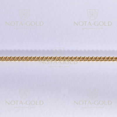 Цепочка из желтого золота 585 пробы плетение Панцирь станочное длиной 60 см (Вес: 4,91 гр.)