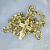 Золотой мужской крестик на цепочке плетения Православное с инициалами (Вес: 50 гр.)
