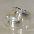 Обручальные кольца с неровной поверхностью (Вес пары: 17 гр.)