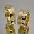 Широкие обручальные кольца из жёлтого золота с матовой поверхностью (Вес пары:22 гр.)