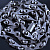 Серебряная цепочка эксклюзивное плетение Адмирал с бриллиантами на заказ (Вес 33,5 гр.)