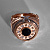 Золотая печатка-перстень с большим чёрным бриллиантом и россыпью бриллиантов вокруг (Вес: 27 гр.)