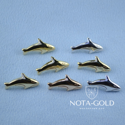 Корпоративные значки из драгоценных металлов в виде логотипа компании (вес 3 гр.)