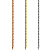 Золотая цепочка плетение Лисий хвост (Круг) (Вес 31 гр.)