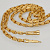 Золотая цепочка эксклюзивное плетение Православная с инициалами (Вес 48гр.)