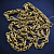 Золотая цепочка эксклюзивное плетение Краб с камнями: чёрными бриллиантами, изумрудами, рубинами и сапфирами (Вес 96 гр.)