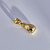 Золотая кулон-подвеска боксерская перчатка с инициалами (Вес: 6,8 гр.)