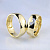 Классические обручальные кольца из жёлтого золота с бриллиантом и гравировкой имён (Вес пары:13 гр.)