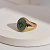 Кольцо Твин Пикс - Символ пещеры совы Black Lodge из золота (Вес: 13 гр.)