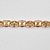 Золотая цепочка эксклюзивное плетение Краб Средний с камнями (Вес 58 гр.)