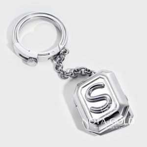 Брелок из серебра S с открывающимся медальоном (Вес 37 гр.)