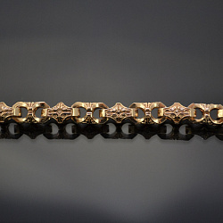 Золотая цепочка плетение Краб Средний (Вес 65 гр.)