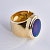 Широкой золотой перстень с опалом и гравировкой (Вес 37,3 гр.)