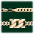Золотая цепочка эксклюзивное плетение Панцирная одинарная широкая на заказ (Вес 68 гр.)