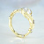 Помолвочное кольцо из жёлтого золота с бриллиантами 1,1 карата и сердечком на шинке (Вес: 6,5 гр.)