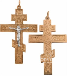 Крест нательный православный (Вес: 54,60 гр.)