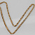 Золотая цепочка эксклюзивного плетения Краб Луксор с рунами (Вес 46 гр.)