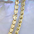 Золотая цепочка эксклюзивное плетение Рыбка с узором и инициалами на замке (Вес 45,5 гр.)