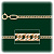 Золотая цепочка эксклюзивное плетение Панцирное двойное на заказ (Вес 12,4 гр.)