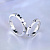 Обручальные кольца Грани с бриллиантами в женском кольце (Вес пары: 9 гр.)