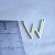 Женская золотая подвеска в форме буквы и логотипа компании Woman (Вес: 1,5 гр.)