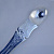 Подарочная ложка из серебра с рисунком по образцу клиента (Вес 68 г.)