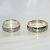 Обручальные кольца из белого золота "Ноты" на заказ (Вес пары: 10 гр.)