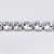 Женское колье из белого золота с крупными бриллиантами (Вес 36,4 гр.)