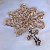 Эксклюзивный мужской крест из золота с бриллиантами и эмалью на цепочке плетение Краб Средний (Вес: 98,5 гр.)