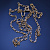 Золотая цепочка плетение Фигаро станочное на заказ (Вес 4,1 гр.)