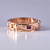Золотое кольцо с рубином из подвижных звеньев (Вес 8,5 гр.)