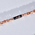 Золотая цепь плетения Луксор с инициалами, датами рождения и меандром  (Вес 43 гр.)